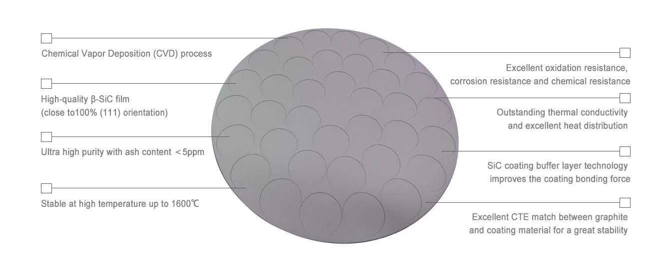 Silicon Carbide Coating several unique advantages