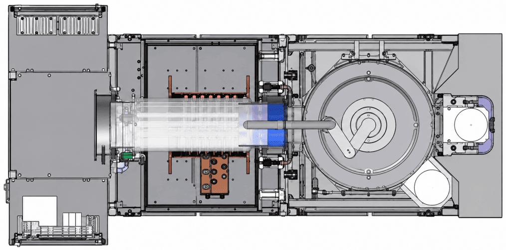 Schematic Diagram of SiC-Coated Half-Moon Components