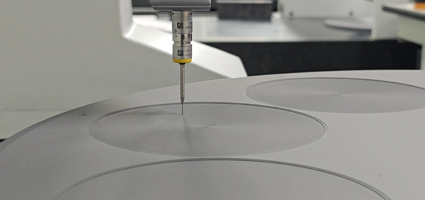 CMM precision probe measurement