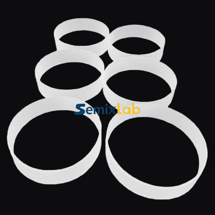 Opaque Fused Quartz Half-Moon Components for MOCVD Systems