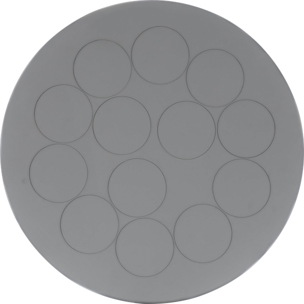 Durable and long-lasting sic coated graphite susceptor for industrial applications