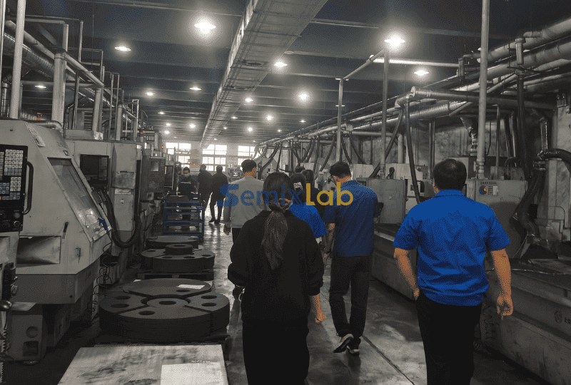 Graphite processing workshop