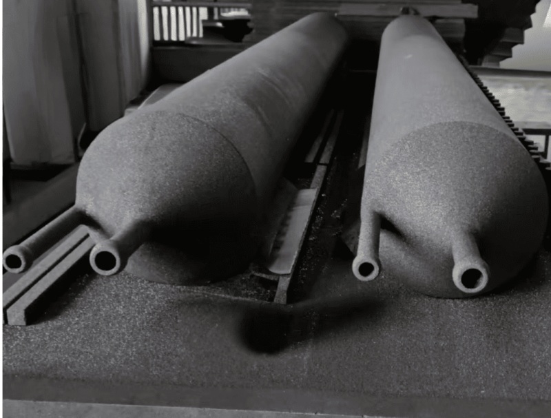 SiC diffusion furnace tube